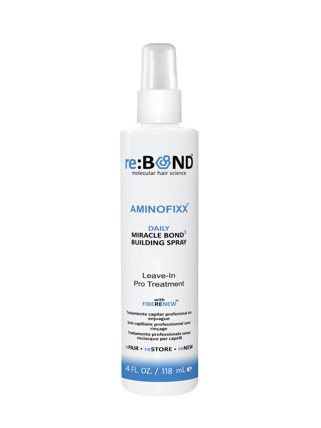 AMINOFIXX DAILY Miracle Bond3 Building Spray Leave-in Pro Treatment 4 oz.