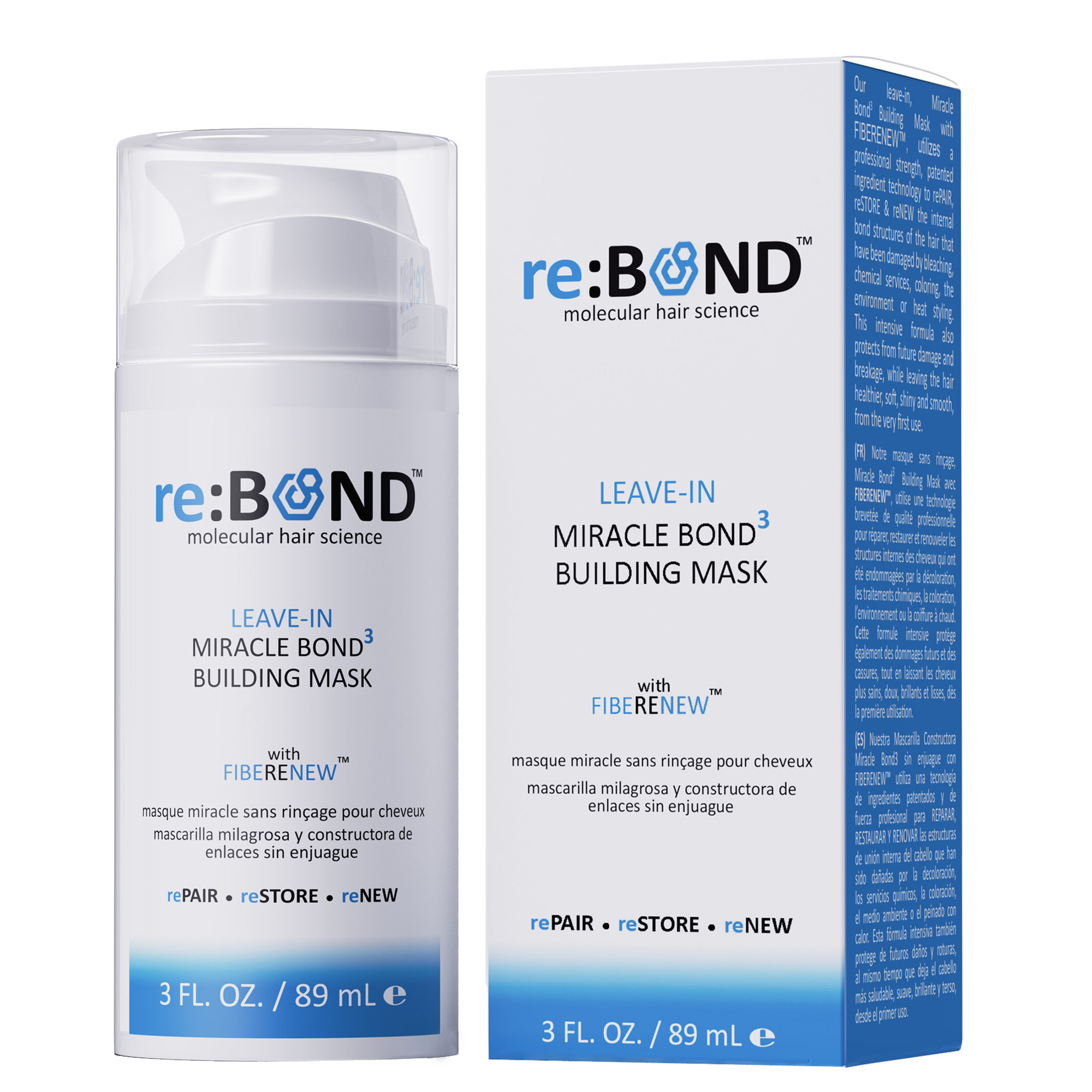 Leave-in Miracle Bond³ Building Mask – Rebond Hair